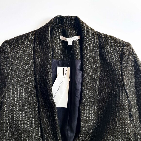 Veronica Beard Clay Shawl Lapel Boy Blazer Green Size 6 NEW NWT - Picture 5 of 9